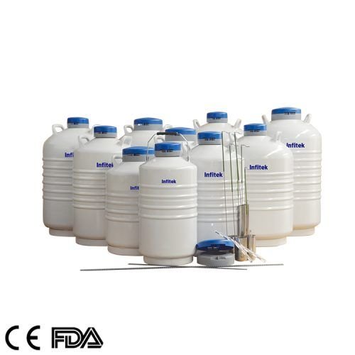  Static Storage Liquid Nitrogen Tank, LNC-S Series