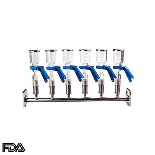 Manifolds Vacuum Filtration, Glass, MFA-6G/MFA-6PTFE