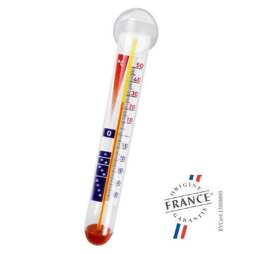 Small fridge thermometer - vertical model *MADE IN FRANCE* - 8050.001