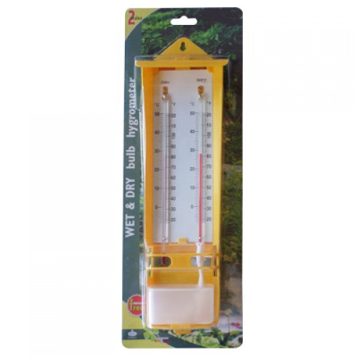 Wet and Dry Thermometer -10+50 : 1°C - 74900-001/B