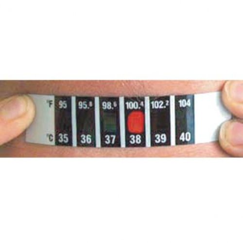 Liquid crystal forehead thermometer - 74600-010-ca