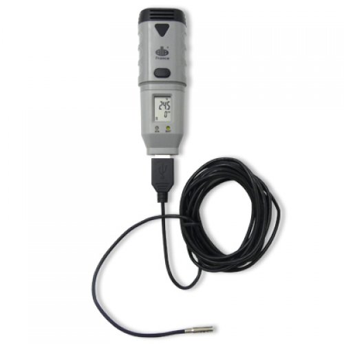 Data Logger USB -40+100°C / -40+212°F : 0.1° - 0-100% RH : 1% - External sensor - 91700-003-ca