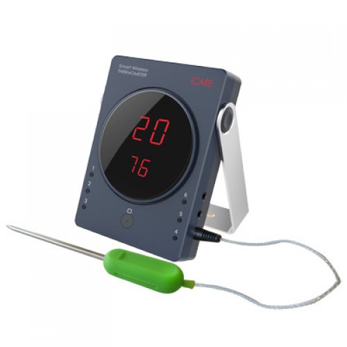 Bluetooth Thermometer-50+300 :1°C&amp;°F :1°F OVEN &amp; BBQ - With 2 probes - 91100-003-ca