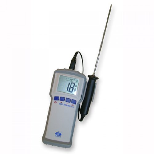 Digital HACCP thermometer -50+300°C/-58+572°F - Black probe - 91000-037/CC-va