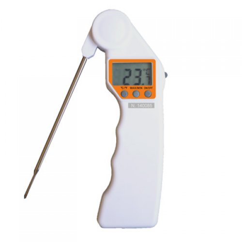 Digital HACCP Thermometer - Orange - Rotary probe - 91000-022/CC-ca-orange