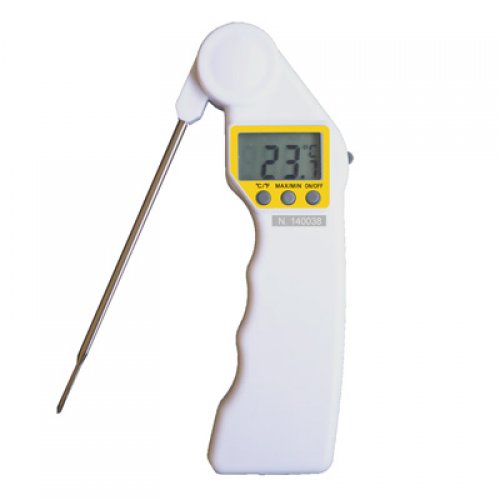 Digital HACCP Thermometer - Yellow - Rotary probe - 91000-022/CC-ca-jaune