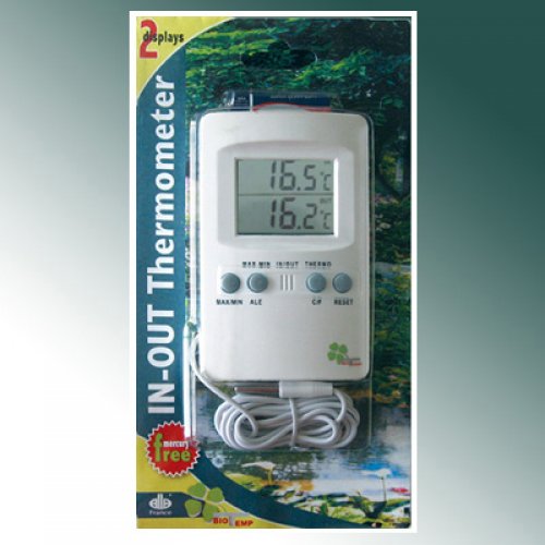 Digital In/out Thermometer-50+70°C/-58+158°F - 91000-041/B