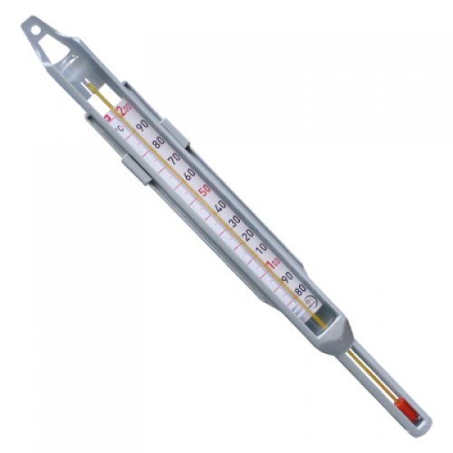 Candy thermometer +80+200°C - grey sleeve - 8010G200-vr