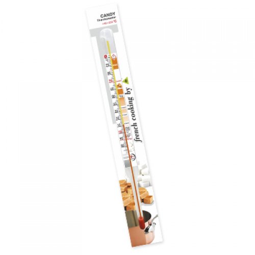 Candy thermometer +80+200°C - with colored zones - in blisterpack - 8010R201/F-bl