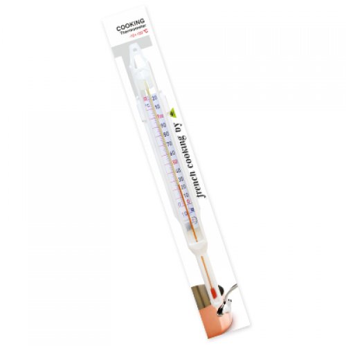 Cooking thermometer -10+120°C - white sleeve - in blisterpack - 8010B120/F-bl