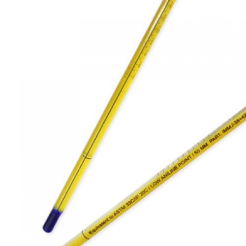 Thermometer equivalent to ASTM E1 33C/IP 20C -38+42 : 0.2°C - Blue Liquid - 5850E033-qp