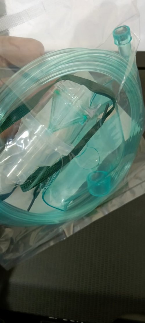 Nebulizer mask without connector Oxygen mask