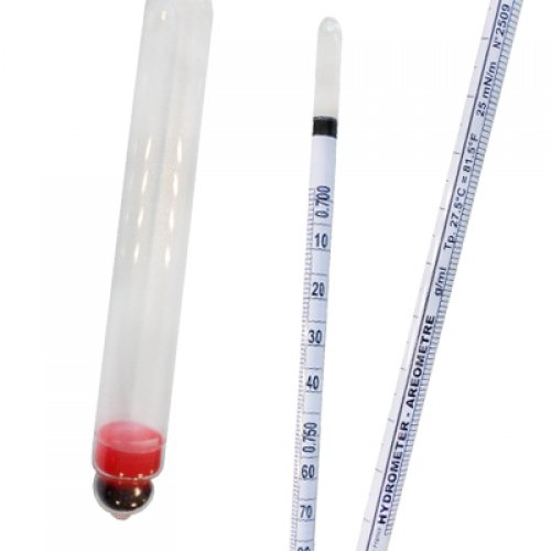 Hydrometer 0.700-0.800 : 0.001 g/ml Tp.27.5°C - 3010FG070/27-qp