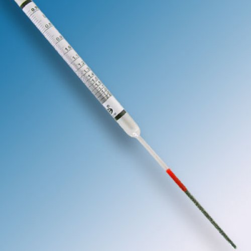 Hydrometer 0.700-2.000 : 0.010 g/ml / 0-70°Bé Tp.20°C - 3005TB070/20-qp