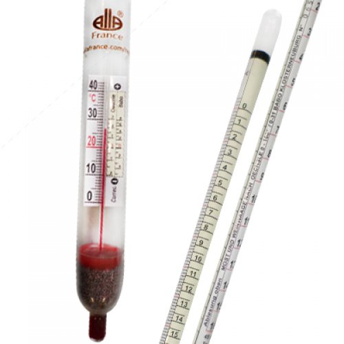 Wine Hydrometer 0-160°Oechsle 0-32 KMW (Babo) Tp20°C - 2001TC-18/20-qp