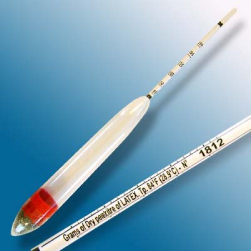 Latex Hydrometer 50-250 : 10g/l Tp.84°F - 1110FC250/84-qp