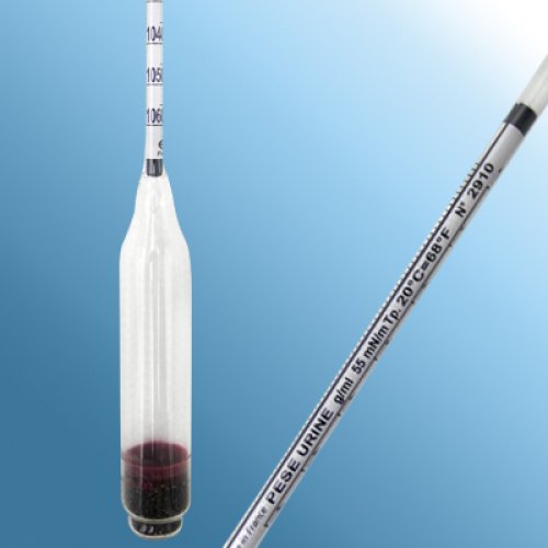 Urine Hydrometer 1.000-1.060 : 0.001g/ml Tp.20°C - 1080PM060/20-qp