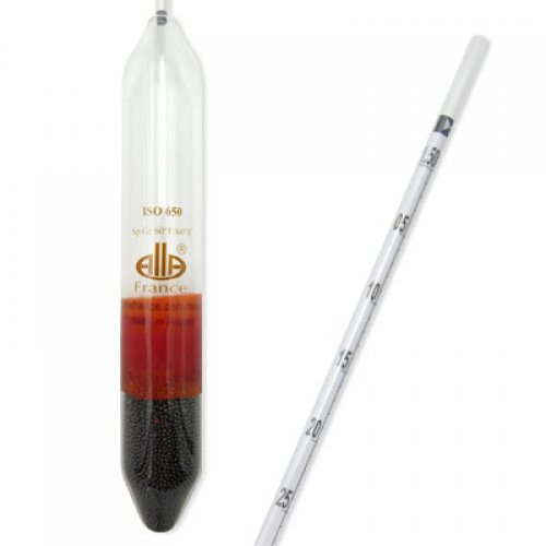 ISO 650 Hydrometer L50 1.500-1.550 : 0.0005 Sp-Gr Tp.60/60°F - 3502LC150/60/H-qp