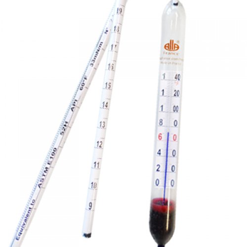 ASTM S552HL-14 Hydrometer 9-21 : 0.1°API Tp.60/60°F - 3431TP009/60/L-qp