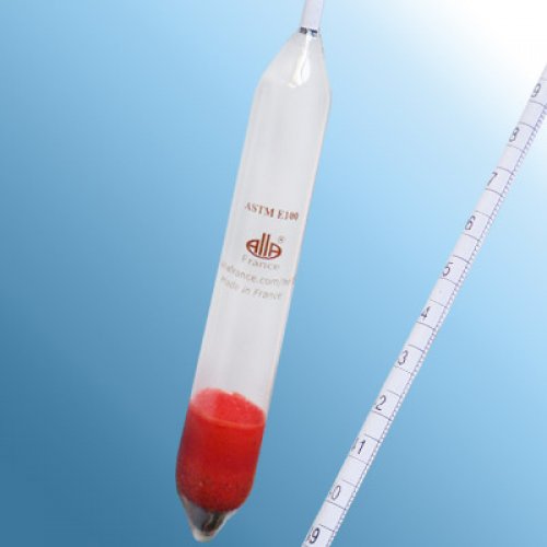 ASTM E100 °API Hydrometer 1H62 -1-11 : 0.1°API Tp.60/60°F - 3400FC001/60-qp