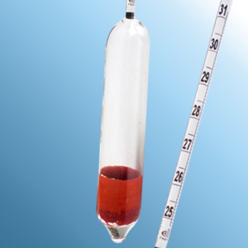 ASTM E100 °API Hydrometer 26H62 25-31 : 0.1° API Tp.60°F - 3410FC025/60-qp