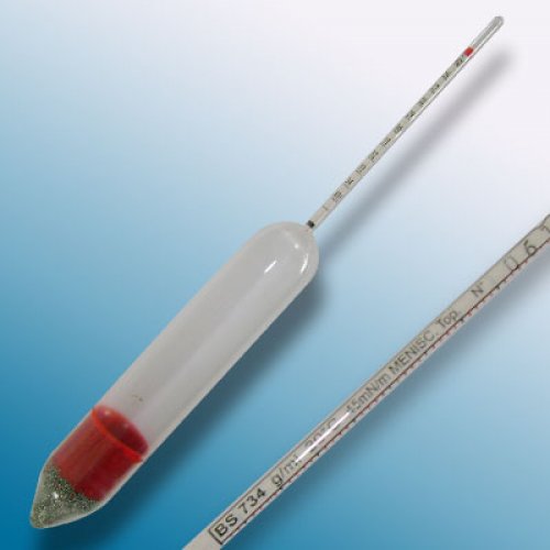 BS 734 Hydrometer 1.015-1.025 : 0.0005 g/ml Tp 20°C - 2220FC015/20-qp