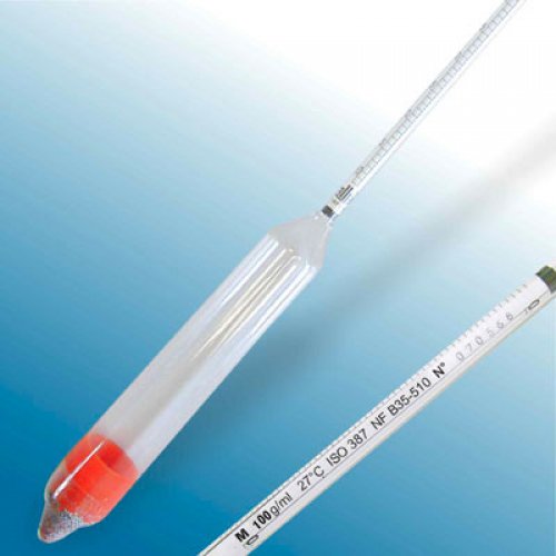 ISO 387 Hydrometer 0.600-0.700 : 0.002 g/ml Tp.27°C - 3103MC060/27/B-qp