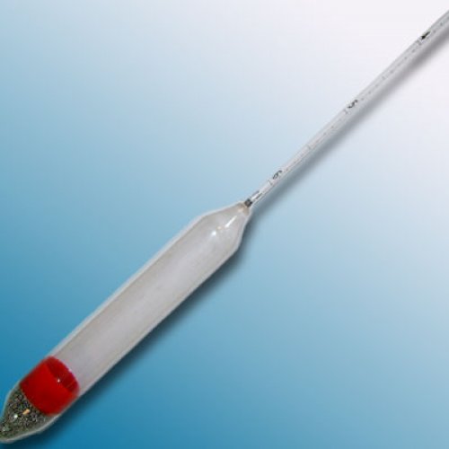 Sugar Hydrometer 0-3 : 1 Kg/m3 (1.000-1.030 : 0.001g/ml) Tp.20°C - 3850FC100/20-qp