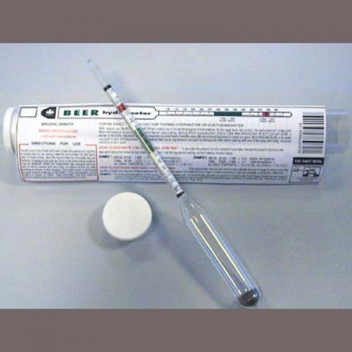 Short Beer Hydrometer 0.980-1.110 Sp-Gr - 2000PM-07/20-qp