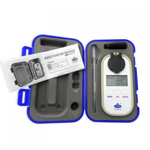 Digital Refractometer 0-90 % Brix / 33-48°Bé / 5-38% Water / 1.3330-1.5177 nD. - 95200-009