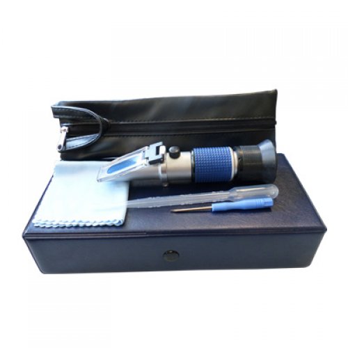 Hand held refractometer 0-25 % Vol/ 0-20 °Bé With ATC - 95000-001