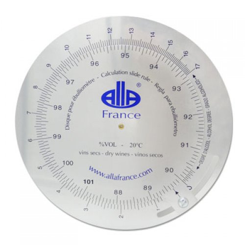 Calculation disc for ebulliometer - 99100-04